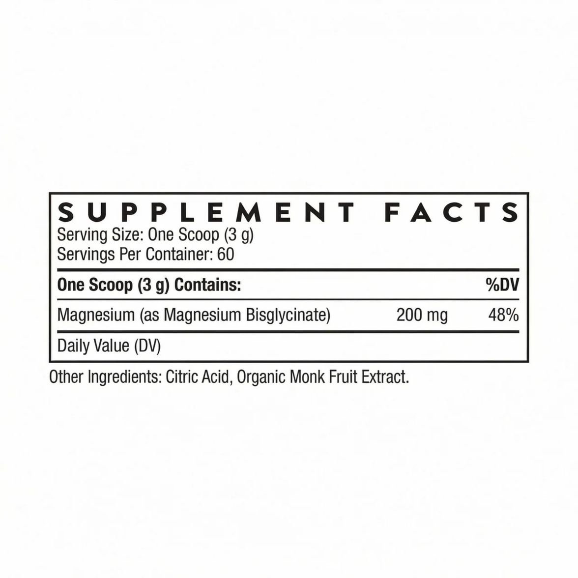 Magnesium Bisglycinate - Powder